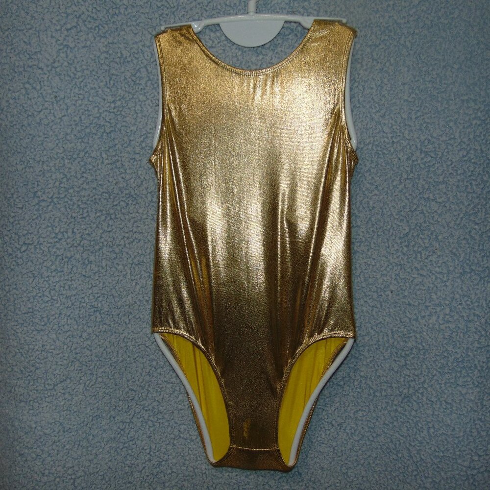 iEFiEL Shiny Gold Leotard 12